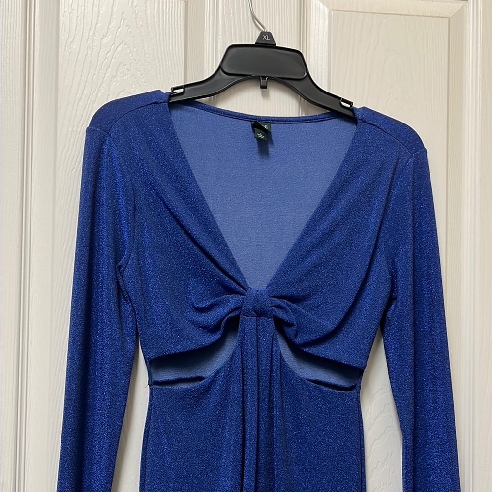 A.L.C. Blue Long Sleeve Dress